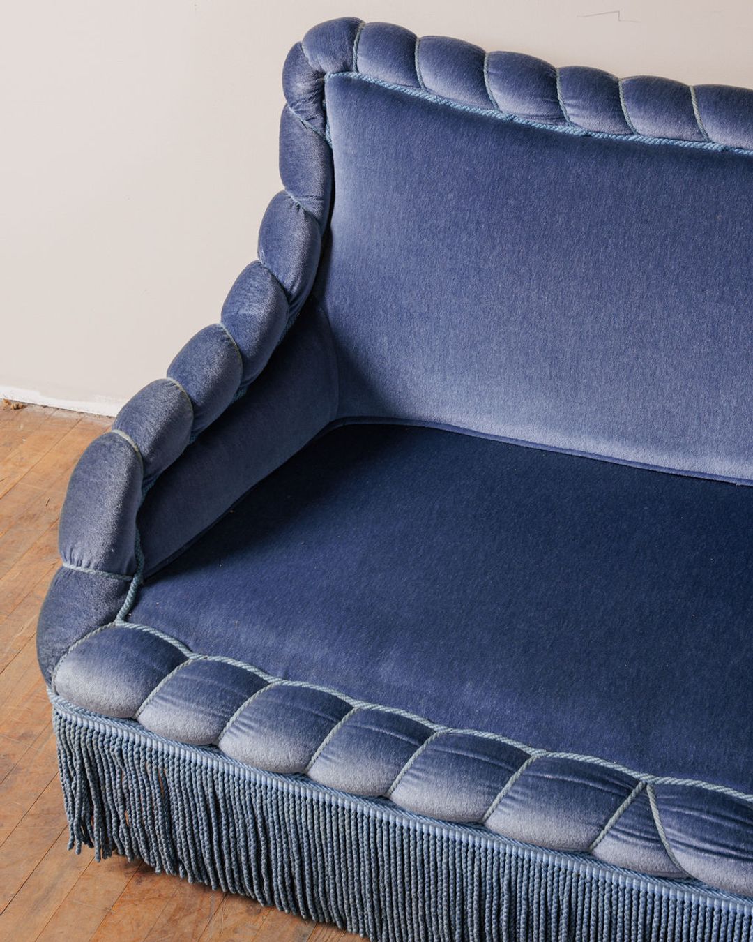 Napoleon III Cobalt Loveseat