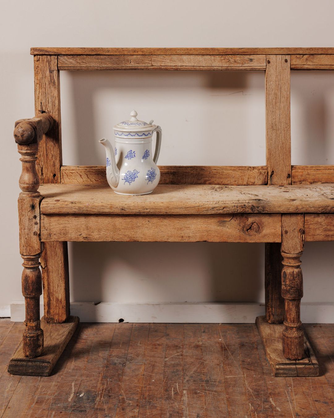 Oak Church Bench