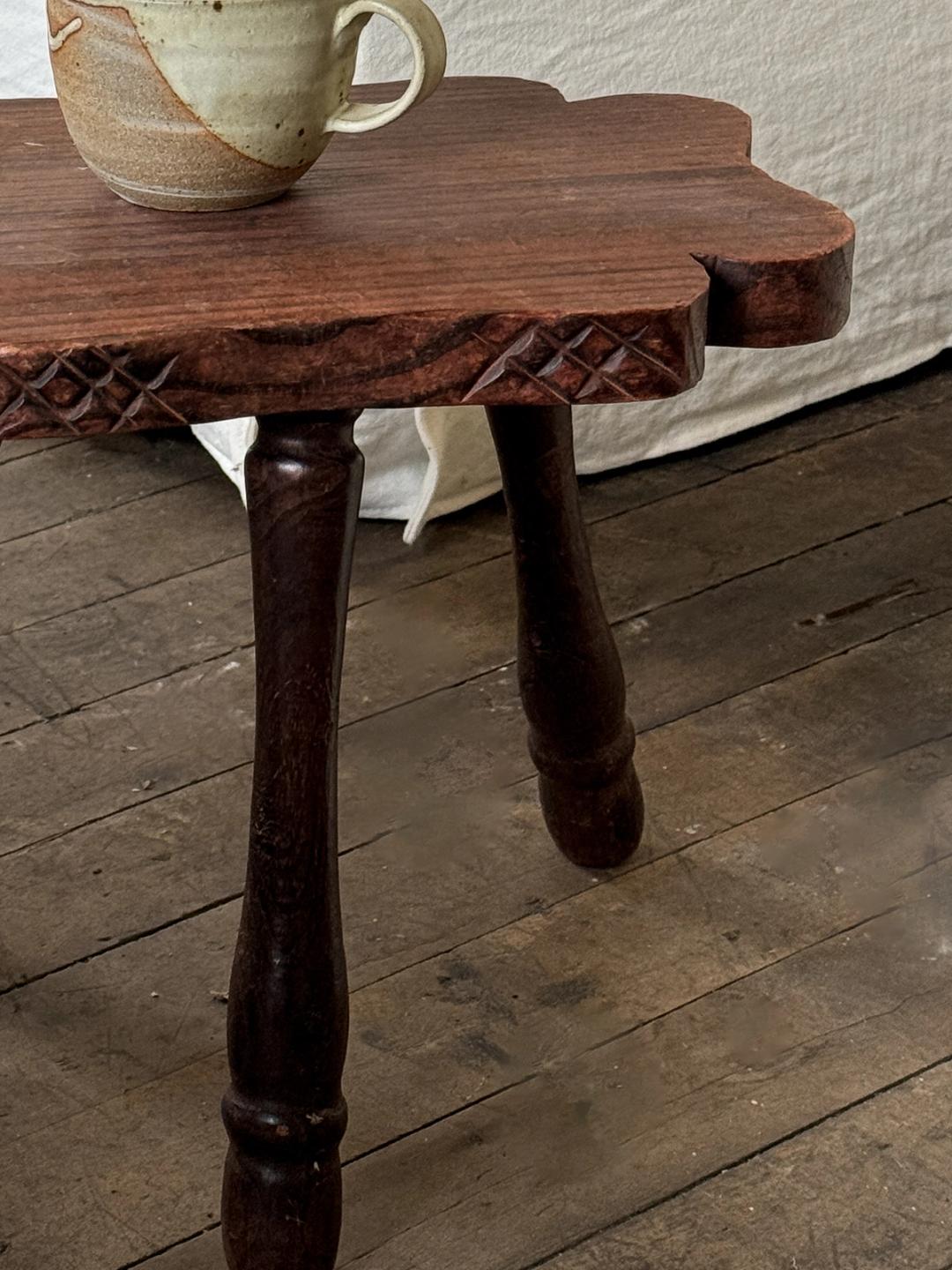 Decorative Shape Mini Wood Stool