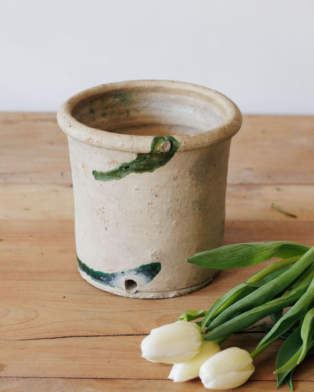 Green Drip Preserve Pot