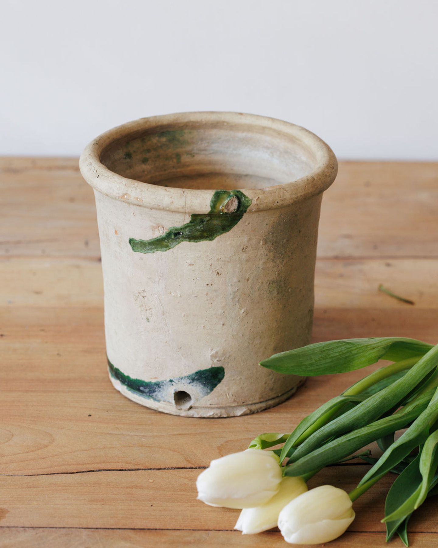 Green Drip Preserve Pot