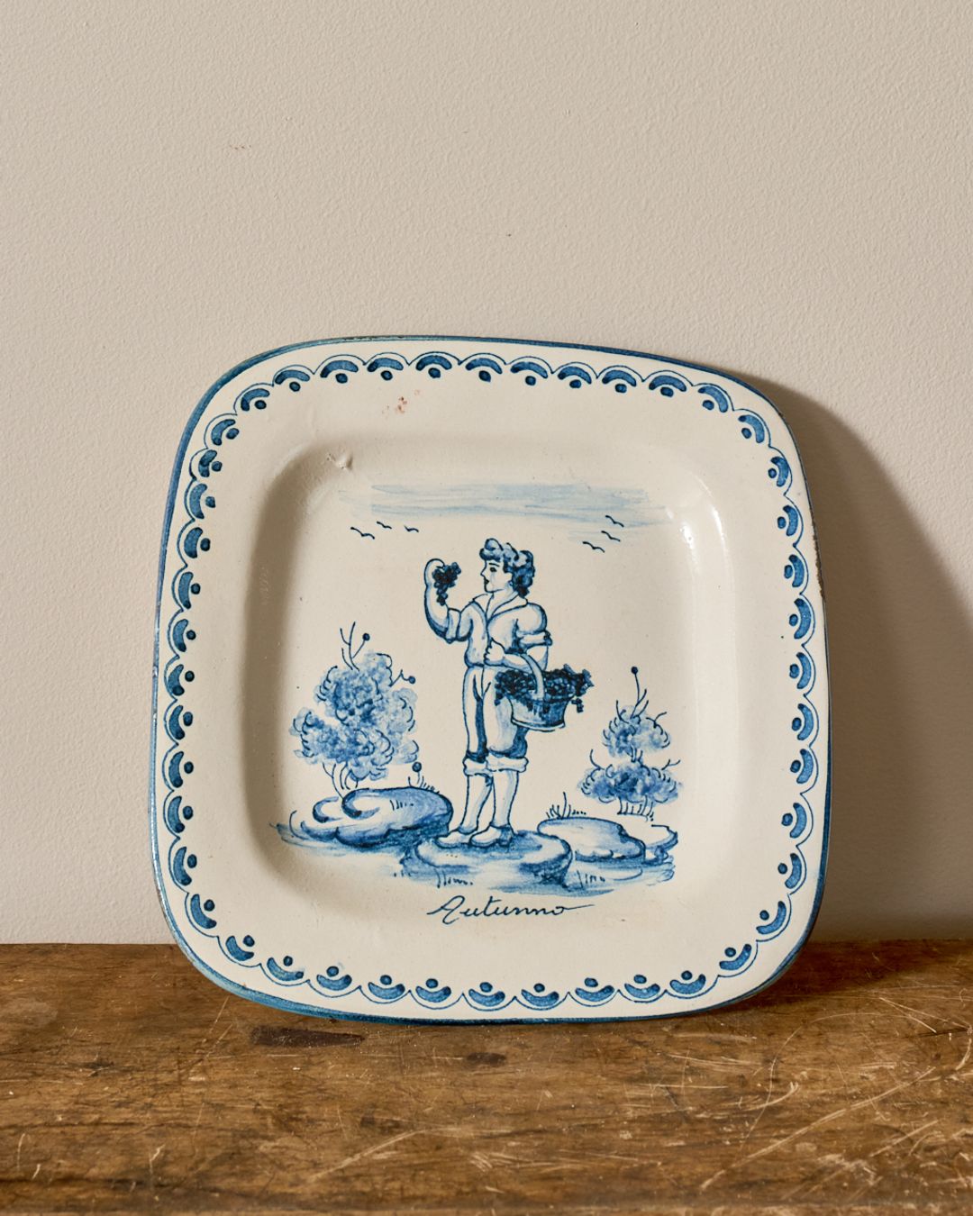 Italian Seasonal Square Plates