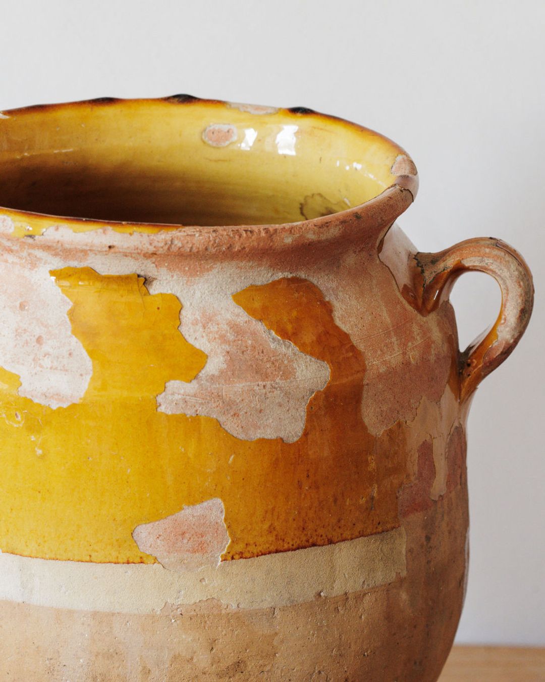 Ochre Confit Pot