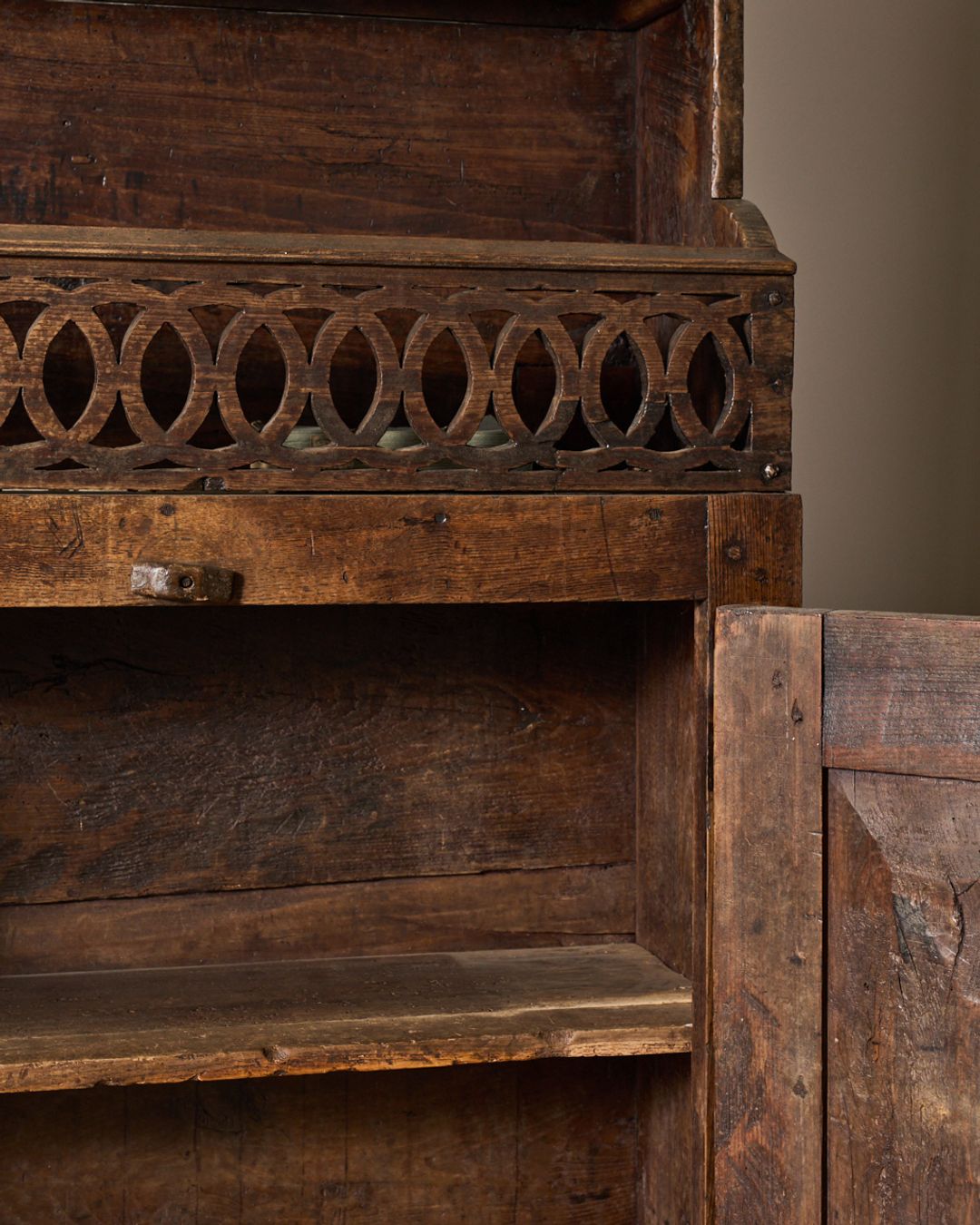 19th c. Dutch Kitchen Cupboard