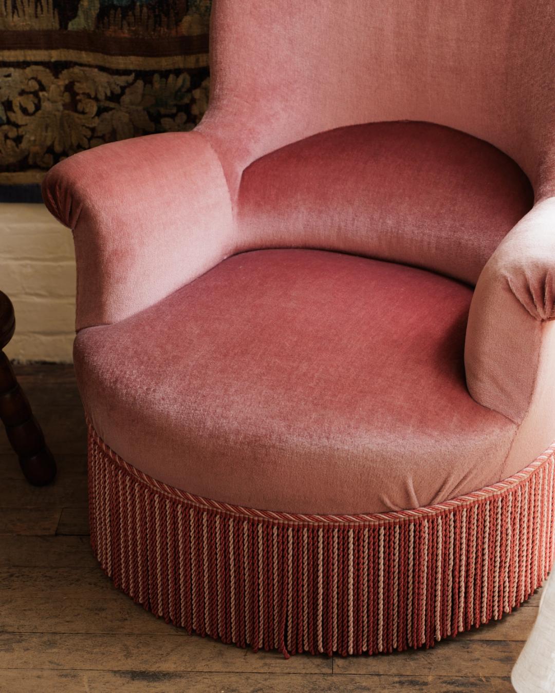 Rose Napoleon Armchair