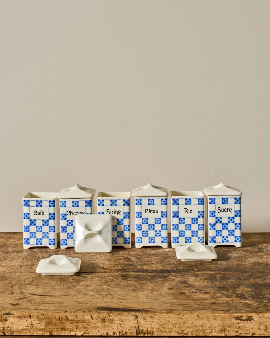 Large French Canister - Set of 6