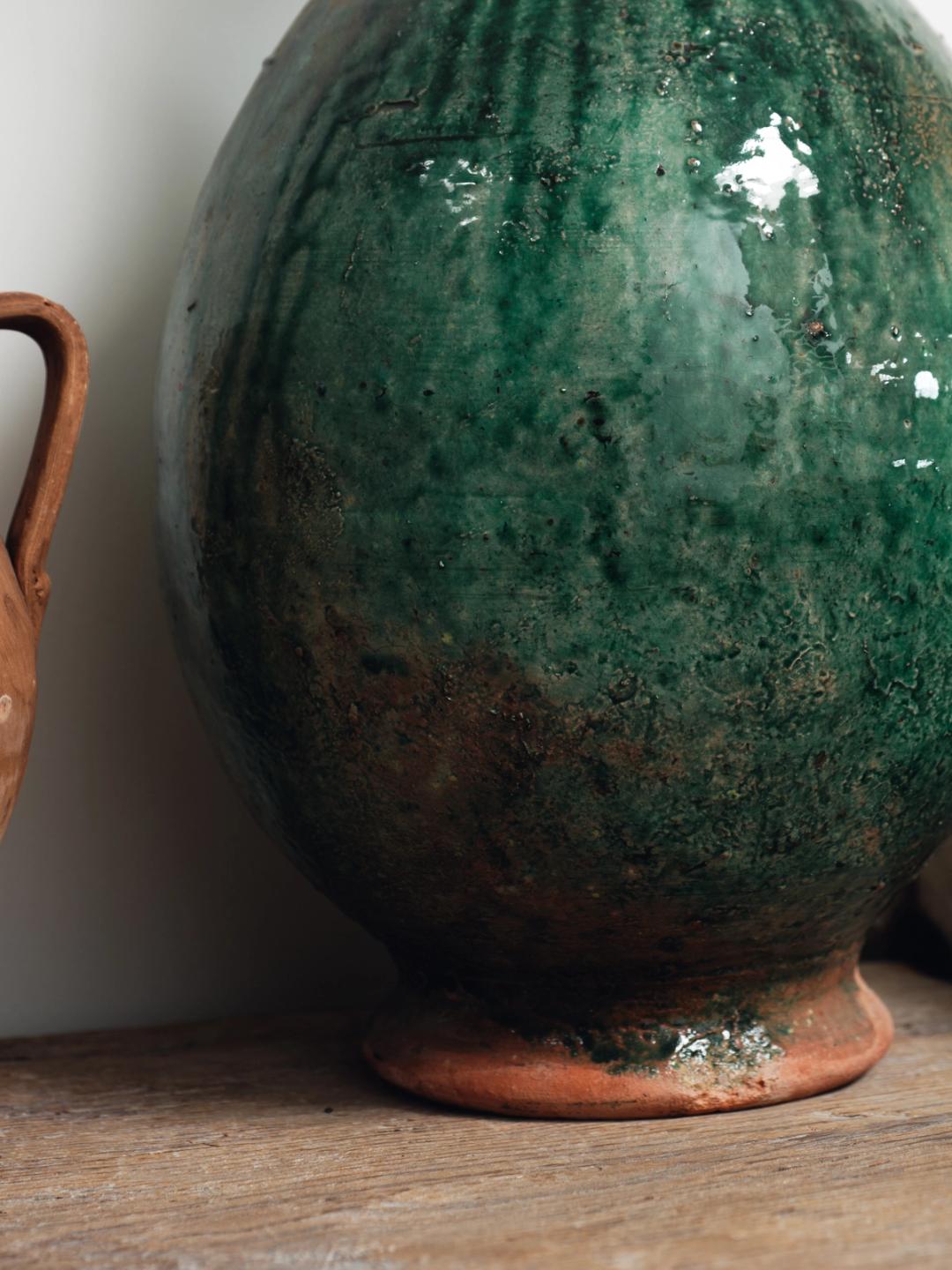 Moroccan Green Vessel