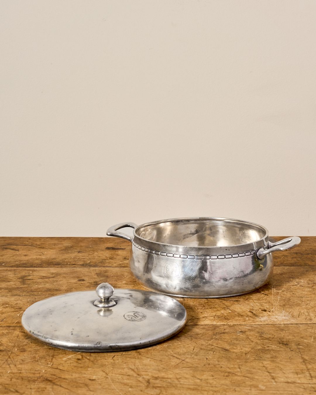 French Silver Cocotte