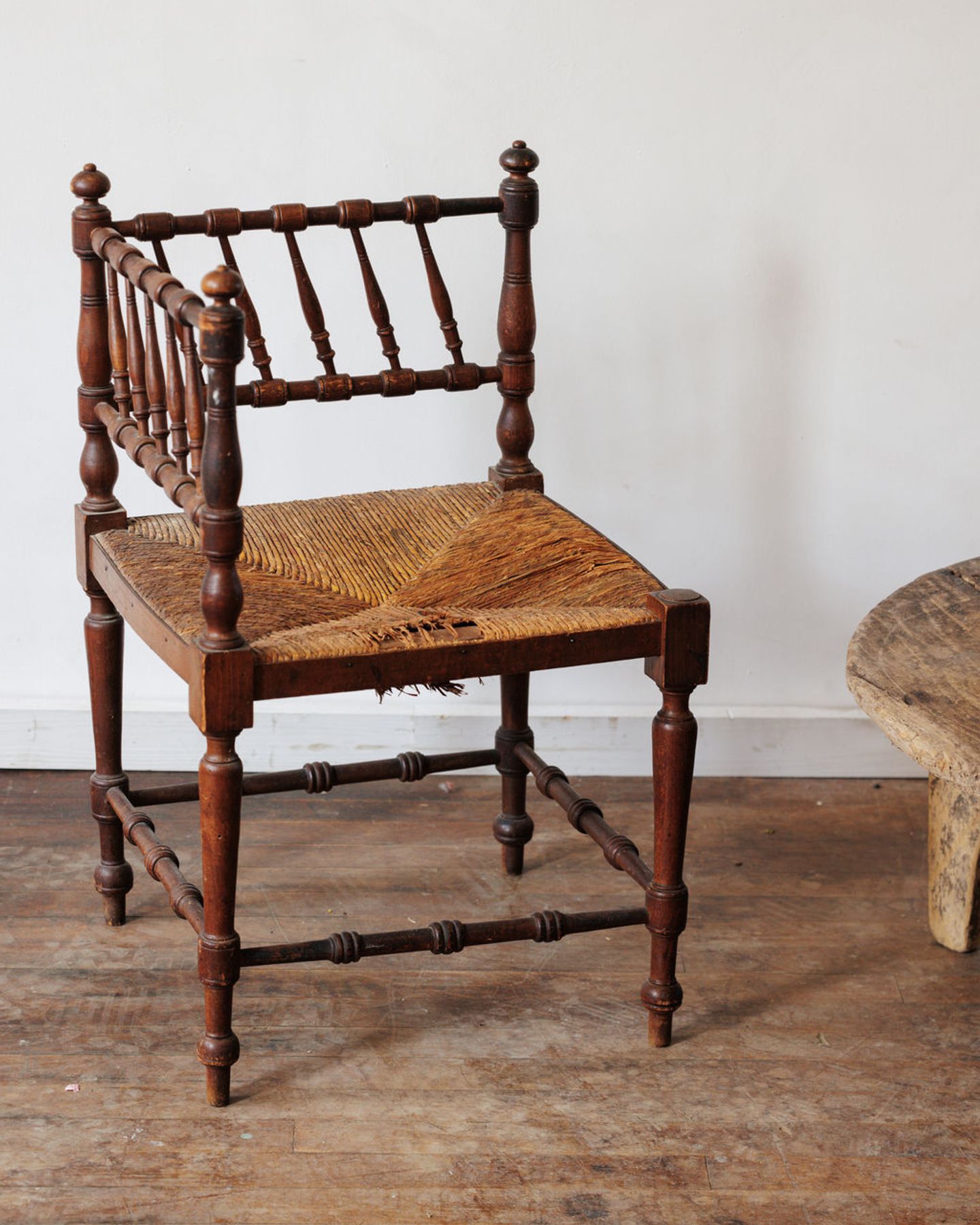 Vintage Corner Chair