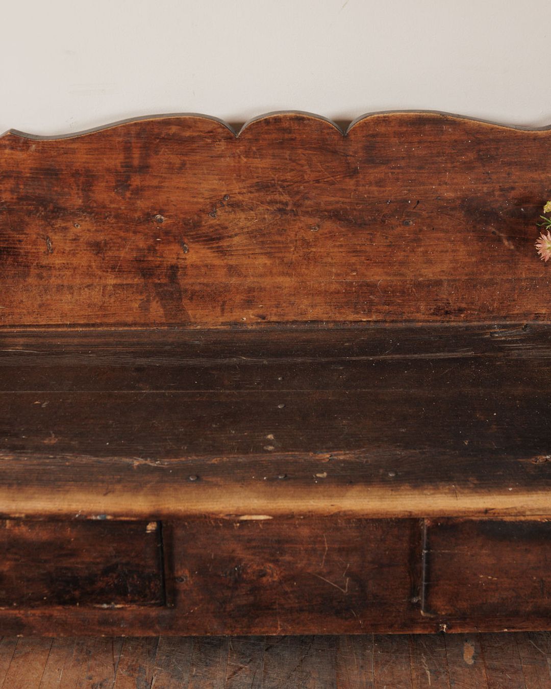 19th c. Alps Church Bench