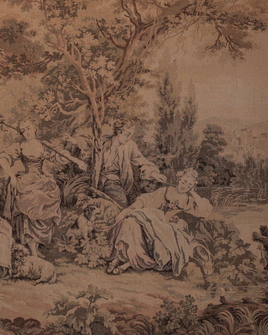 Framed Tapestry - Brittany