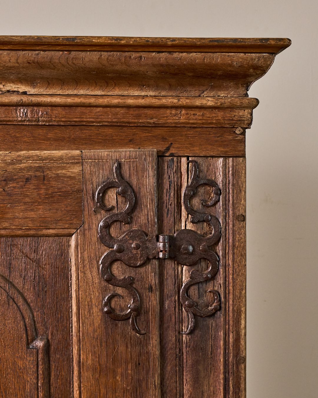 18th c. Carved Cupboard