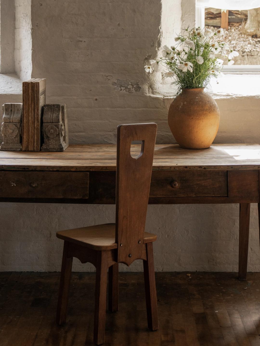 Brutalist 1940's Dining Chair