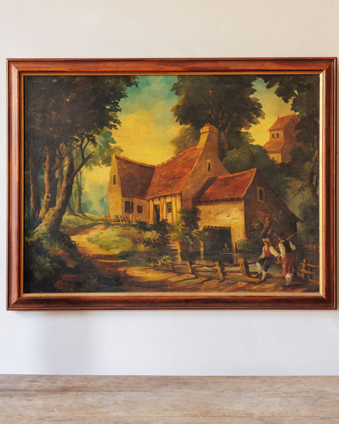 The Village Oil Artwork