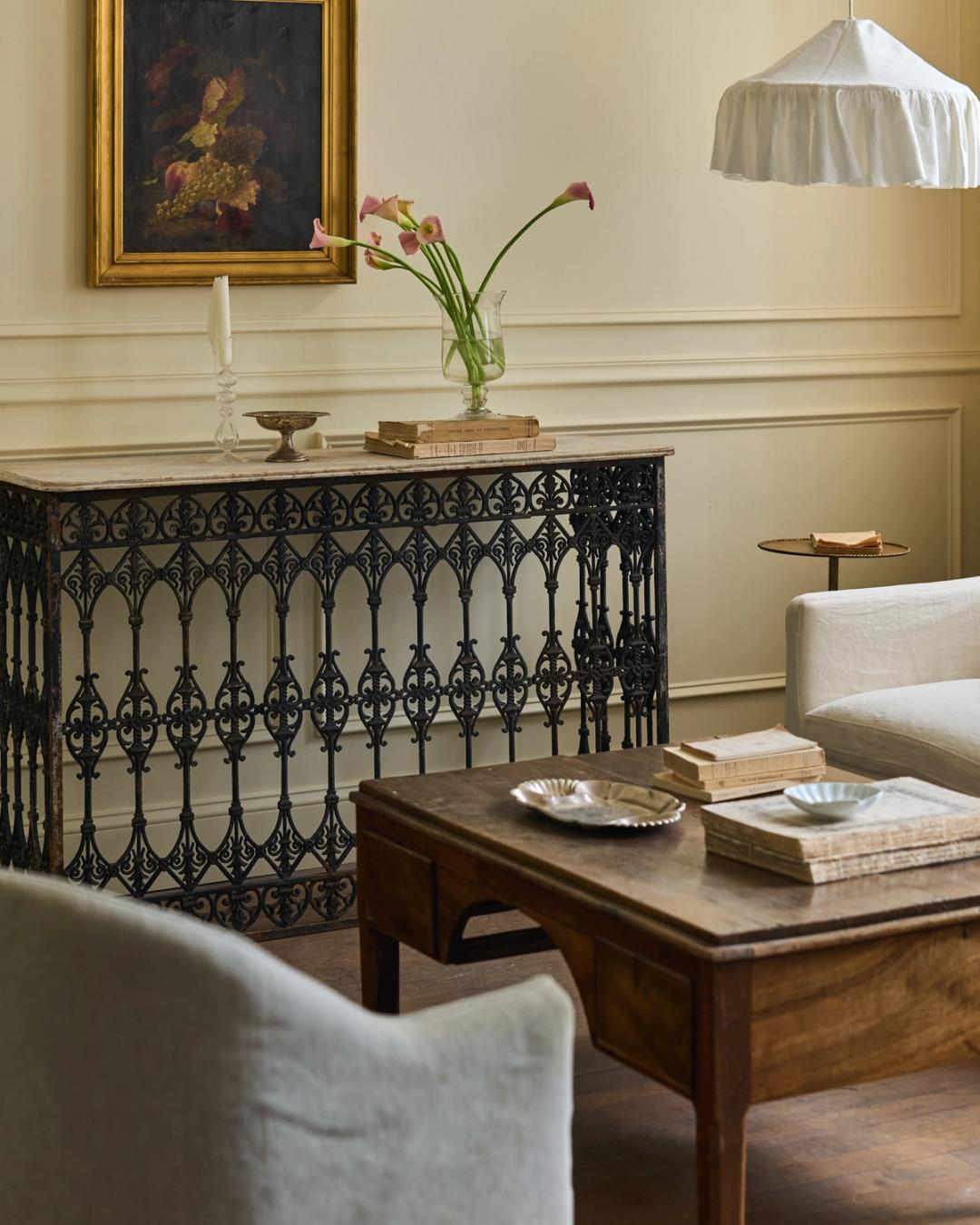 19th c. Marble Console Table