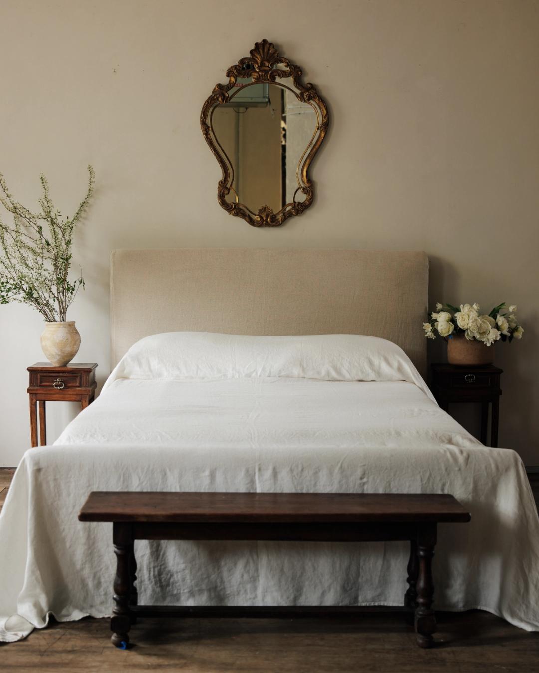 French Walnut Bench