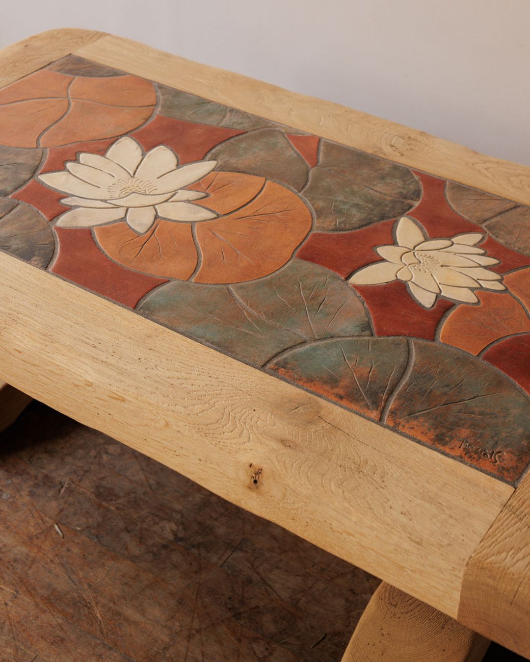 Tiled Oak Coffee Table