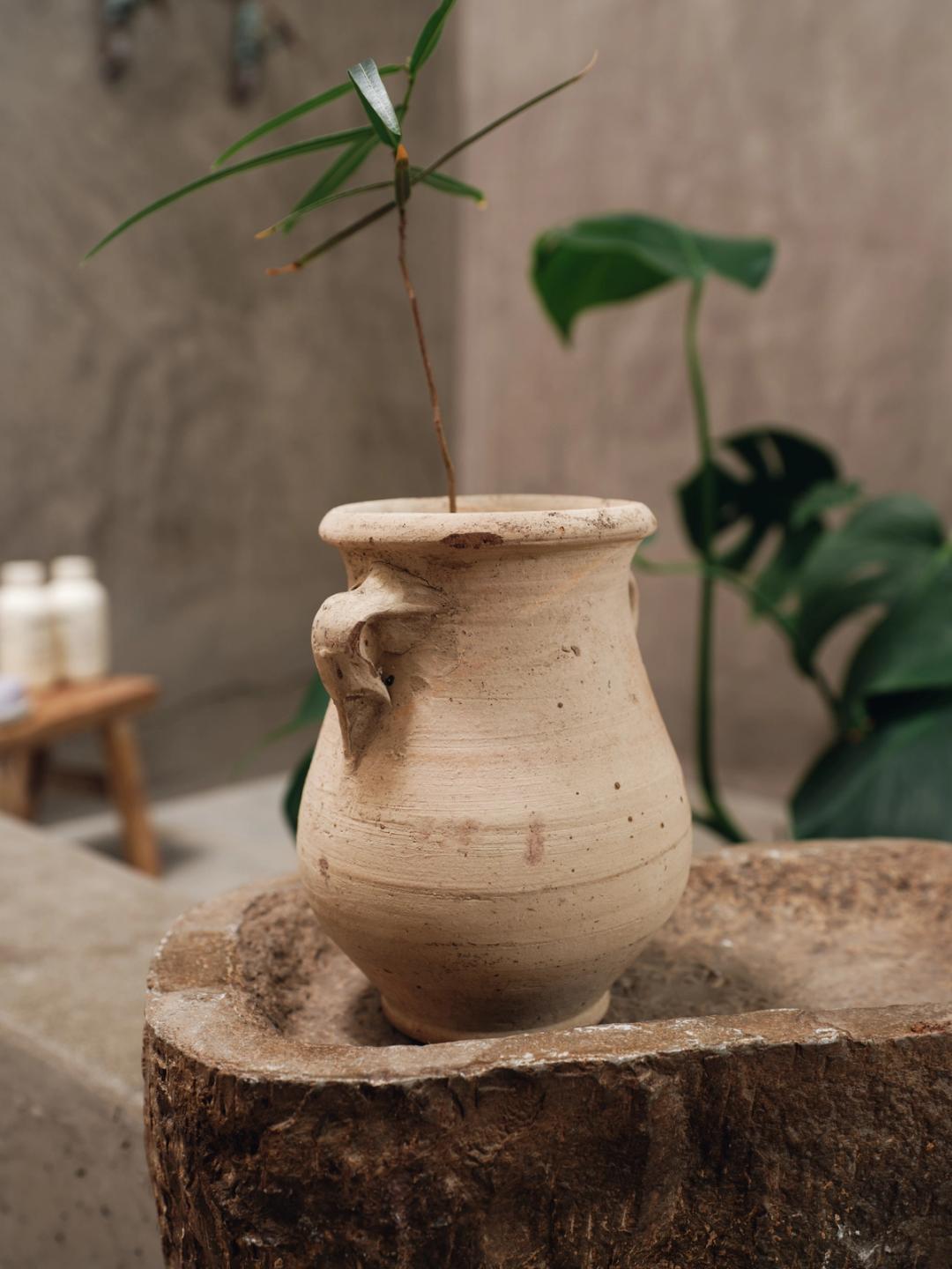 Mini Egyptian Pot - Handles