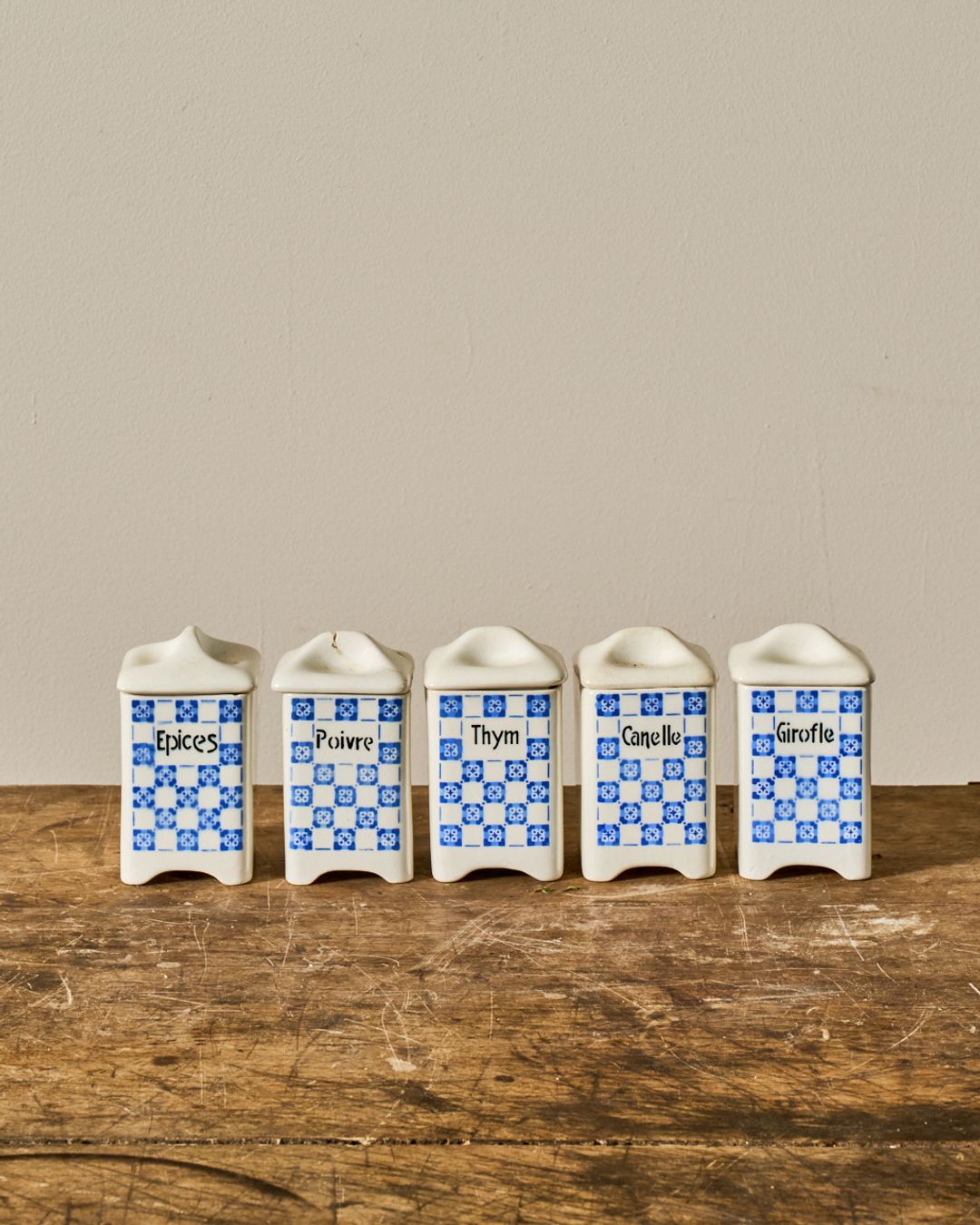 Small French Canister - Set of 5