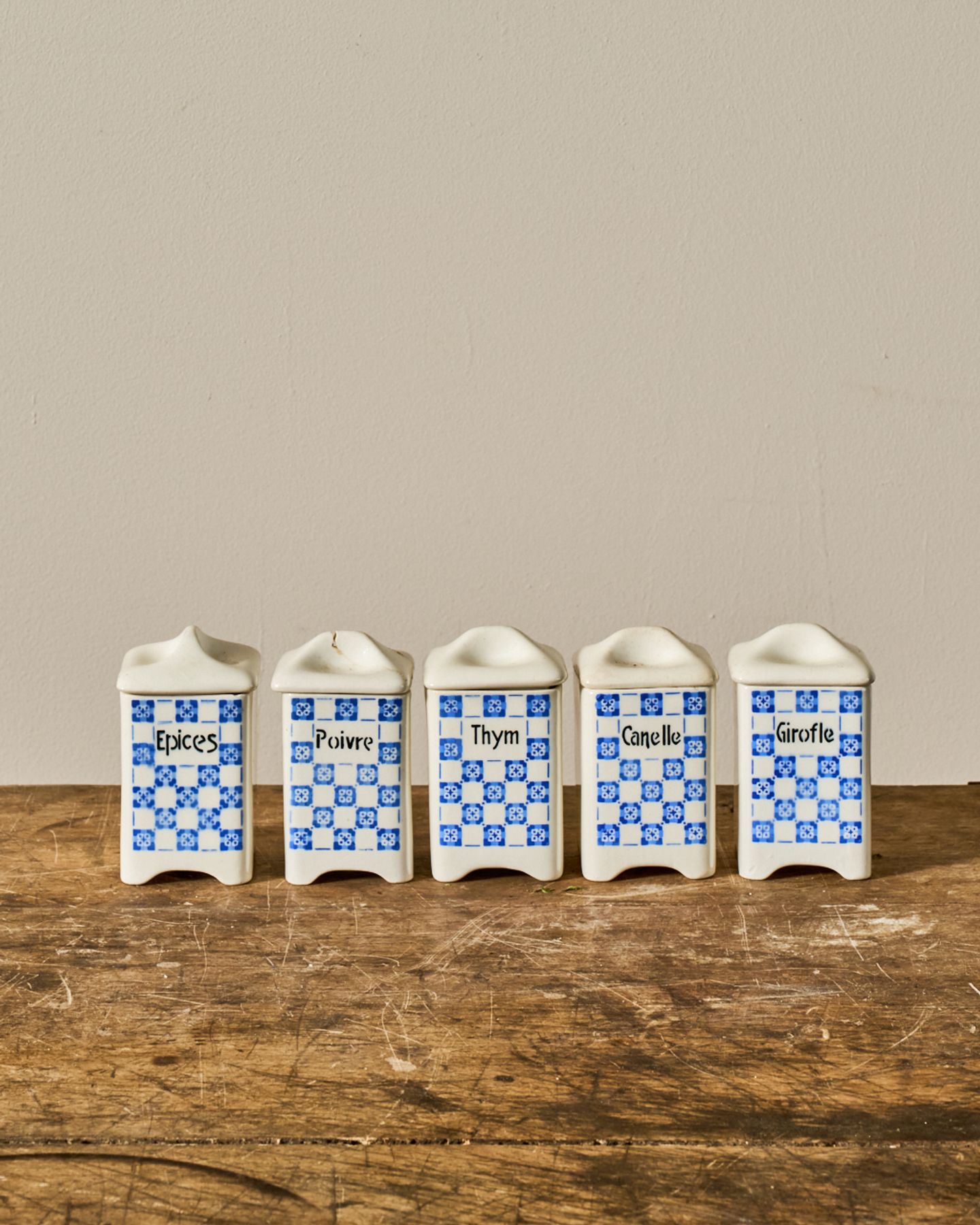 Small French Canister - Set of 5