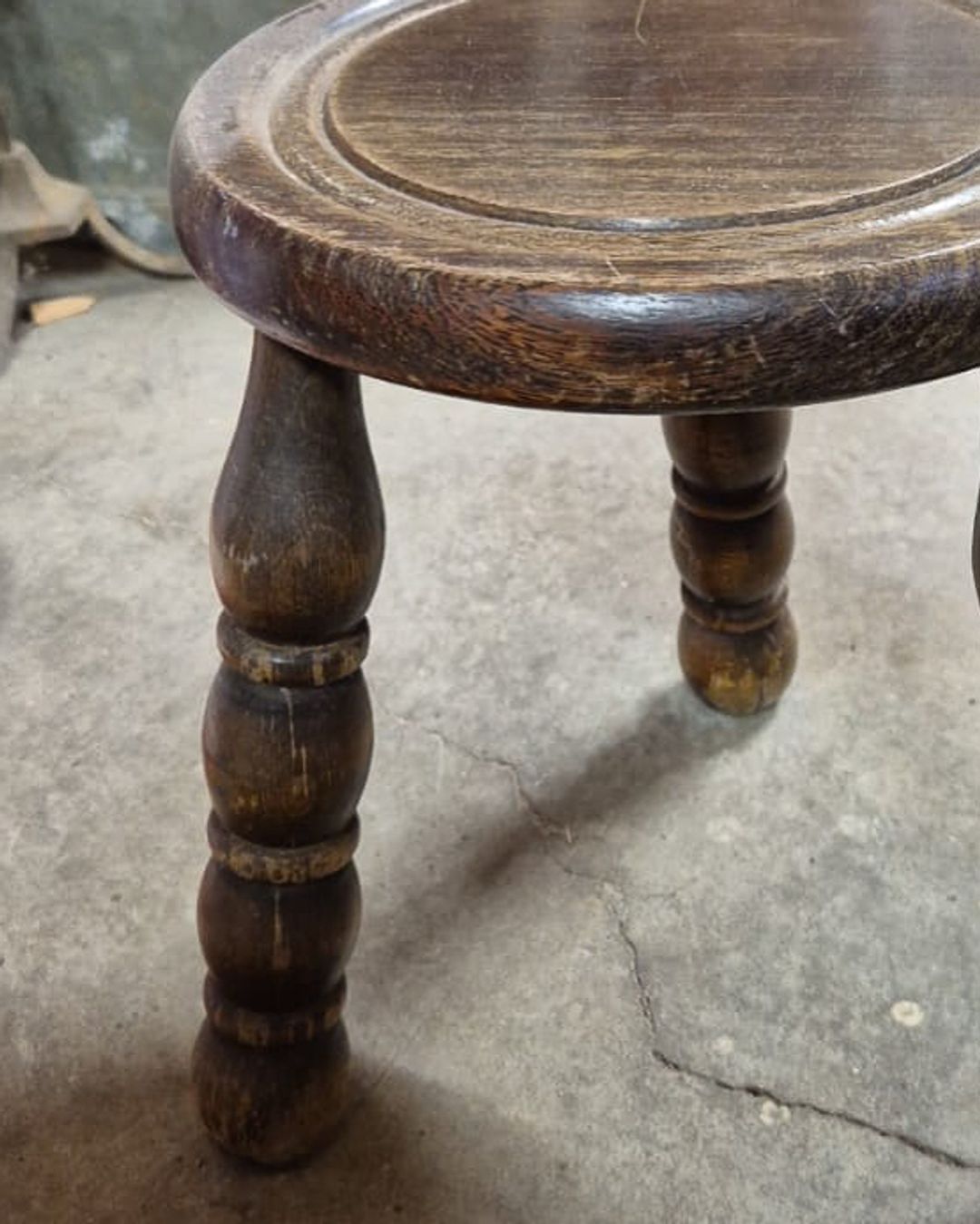 French Tripod Stool
