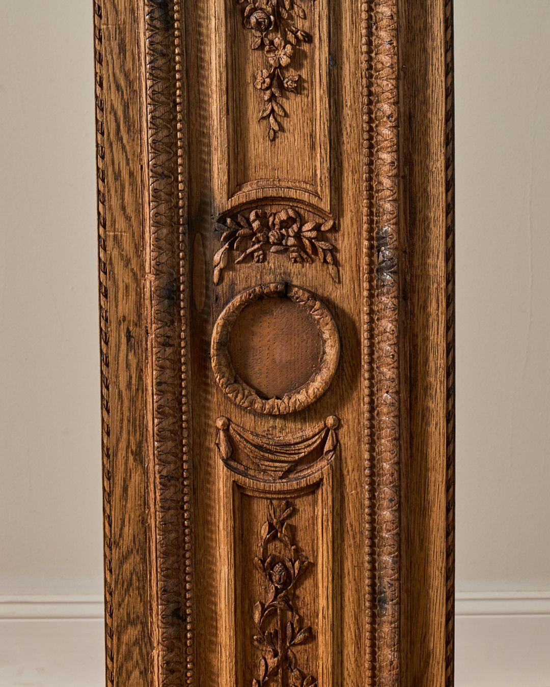 19th c. Oak Pedestal