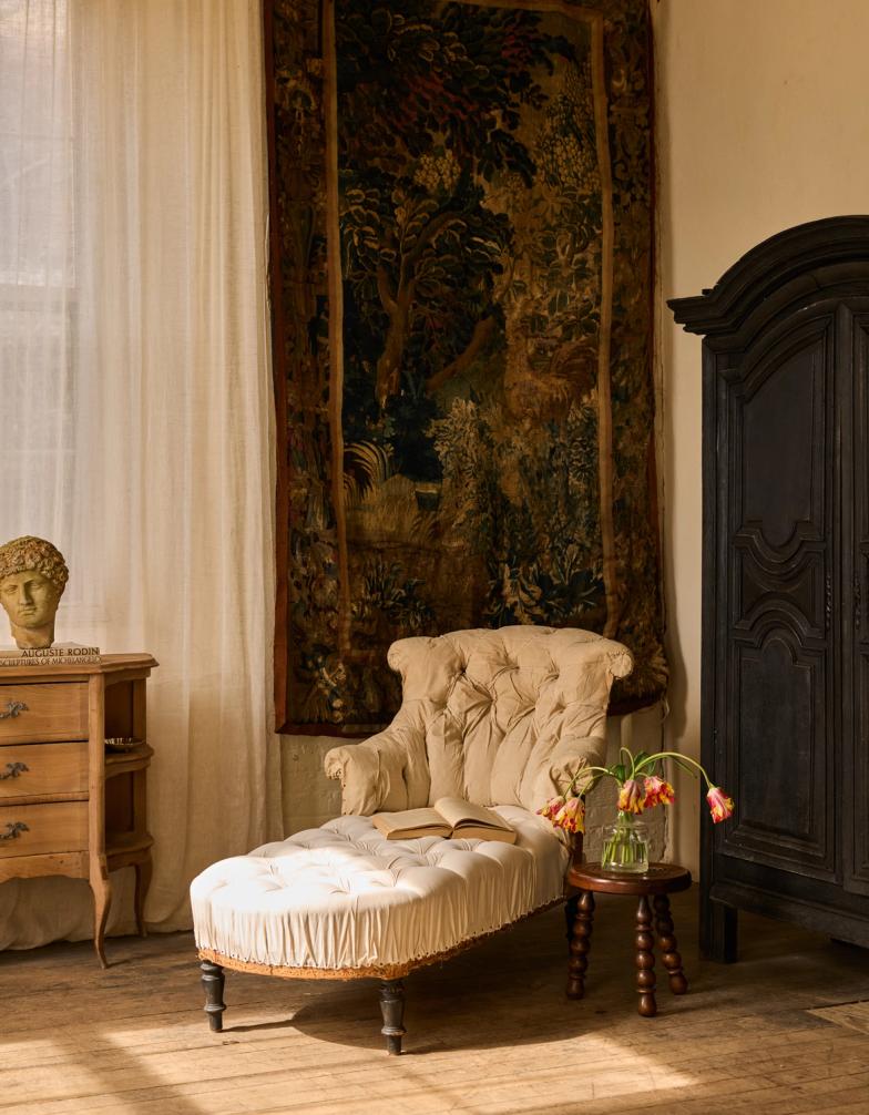 French Bobbin Stool — Sylvie