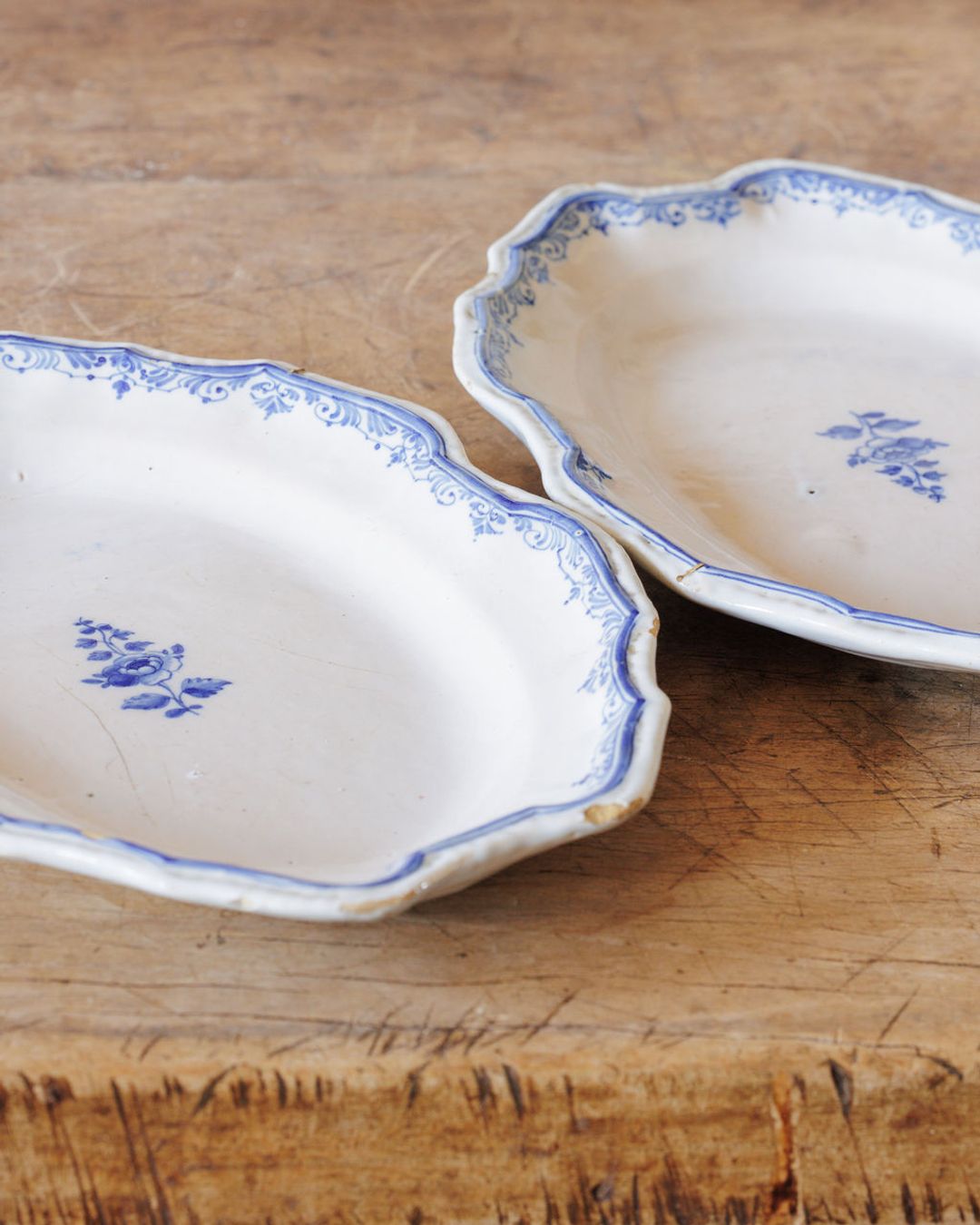 18th c. Moustiers Plate - I