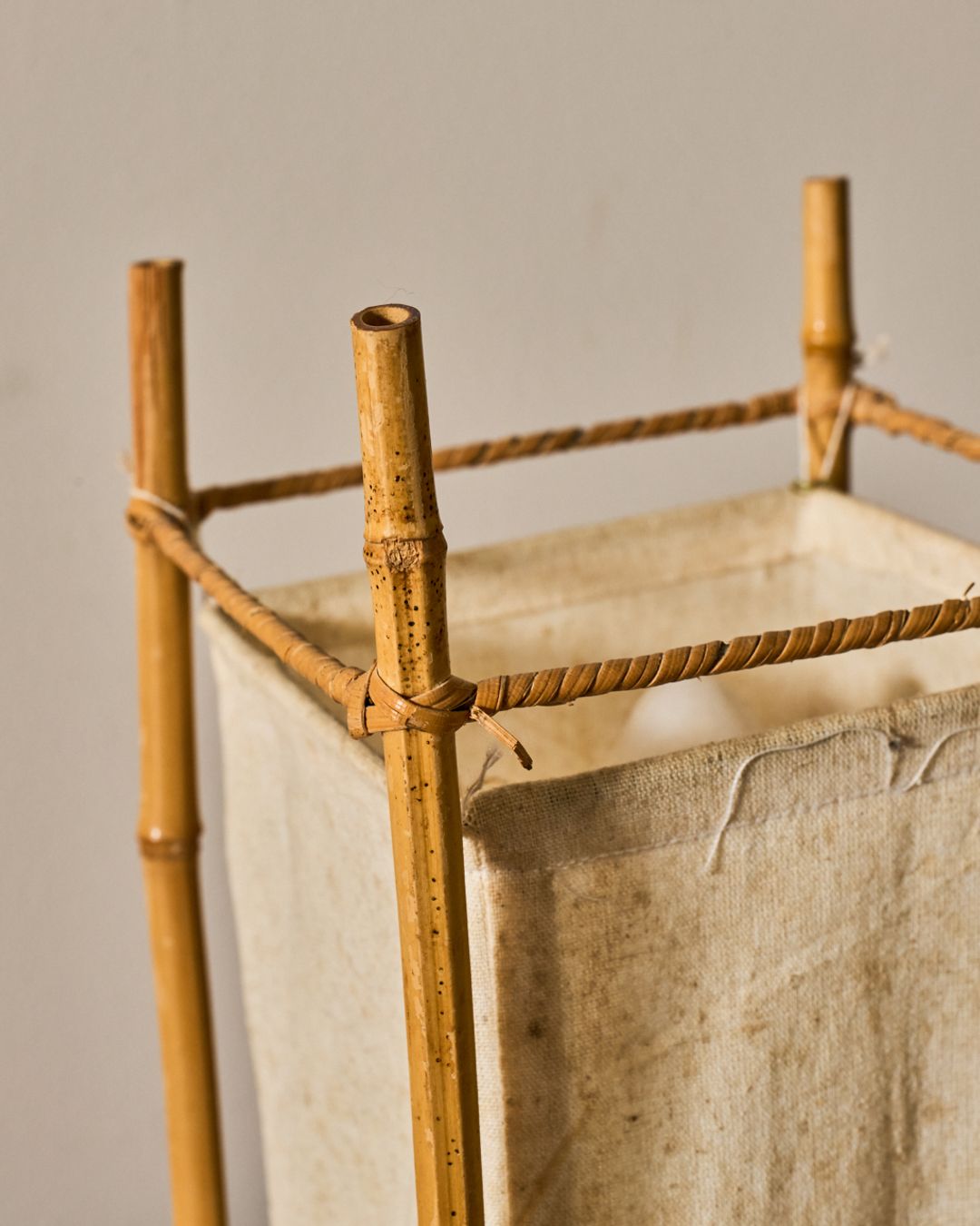 French Bamboo Lamp