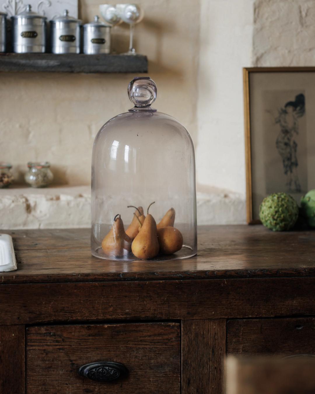 Antique Glass Bell