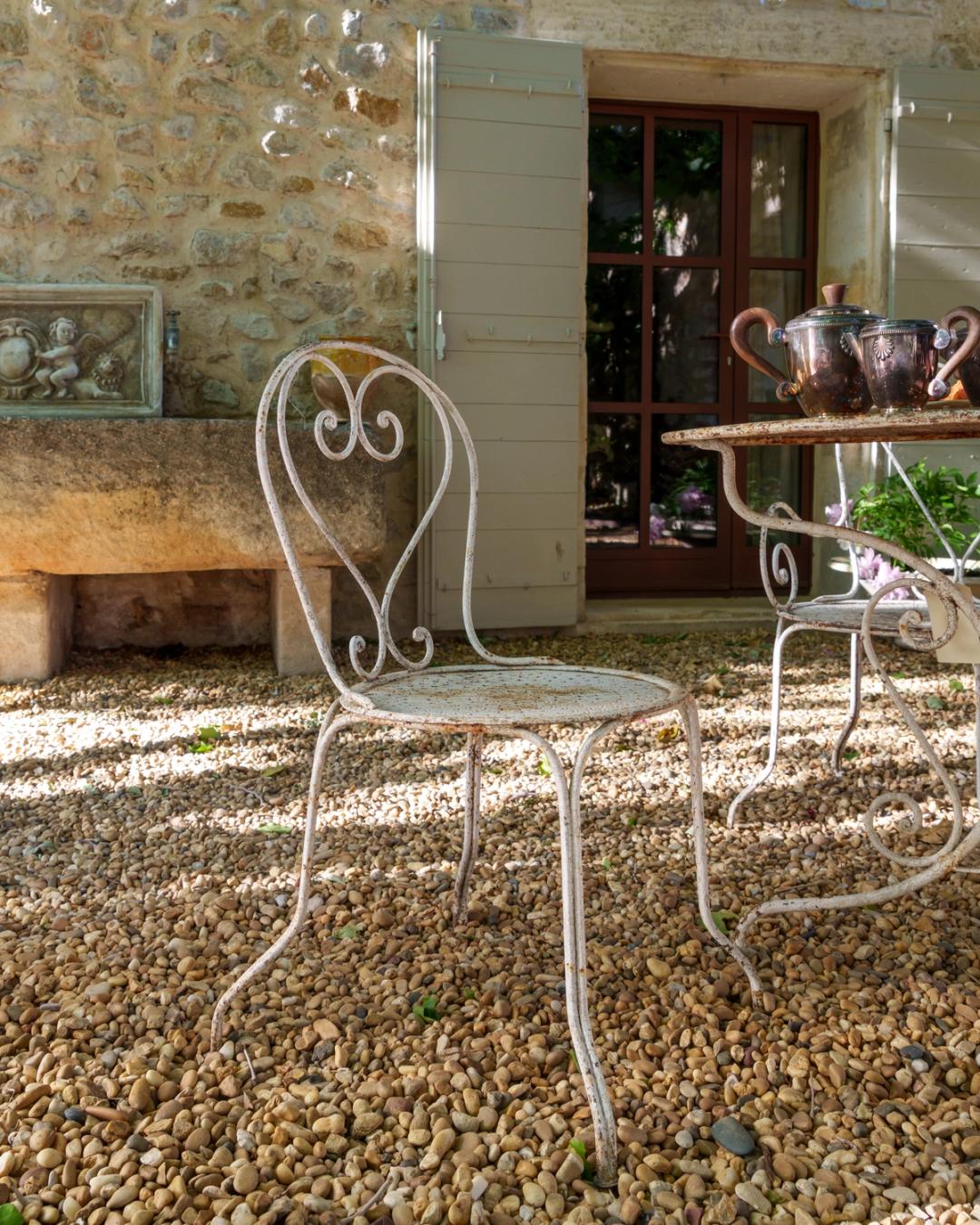 French Patina Garden Set