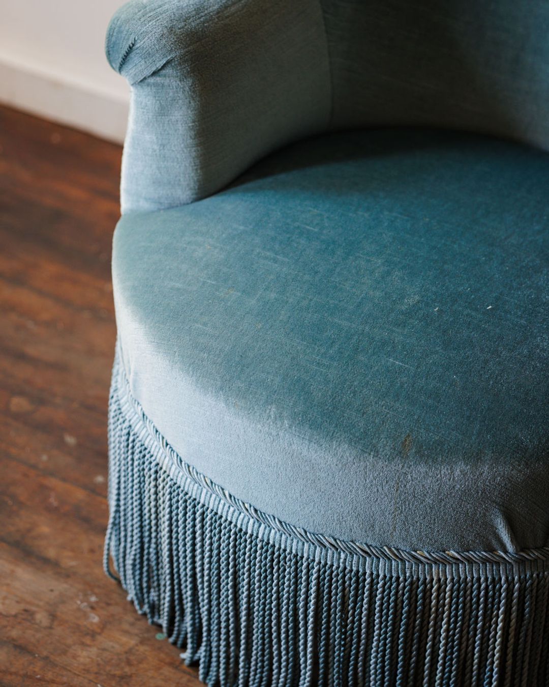 Napoleon III Armchair - Robins Egg