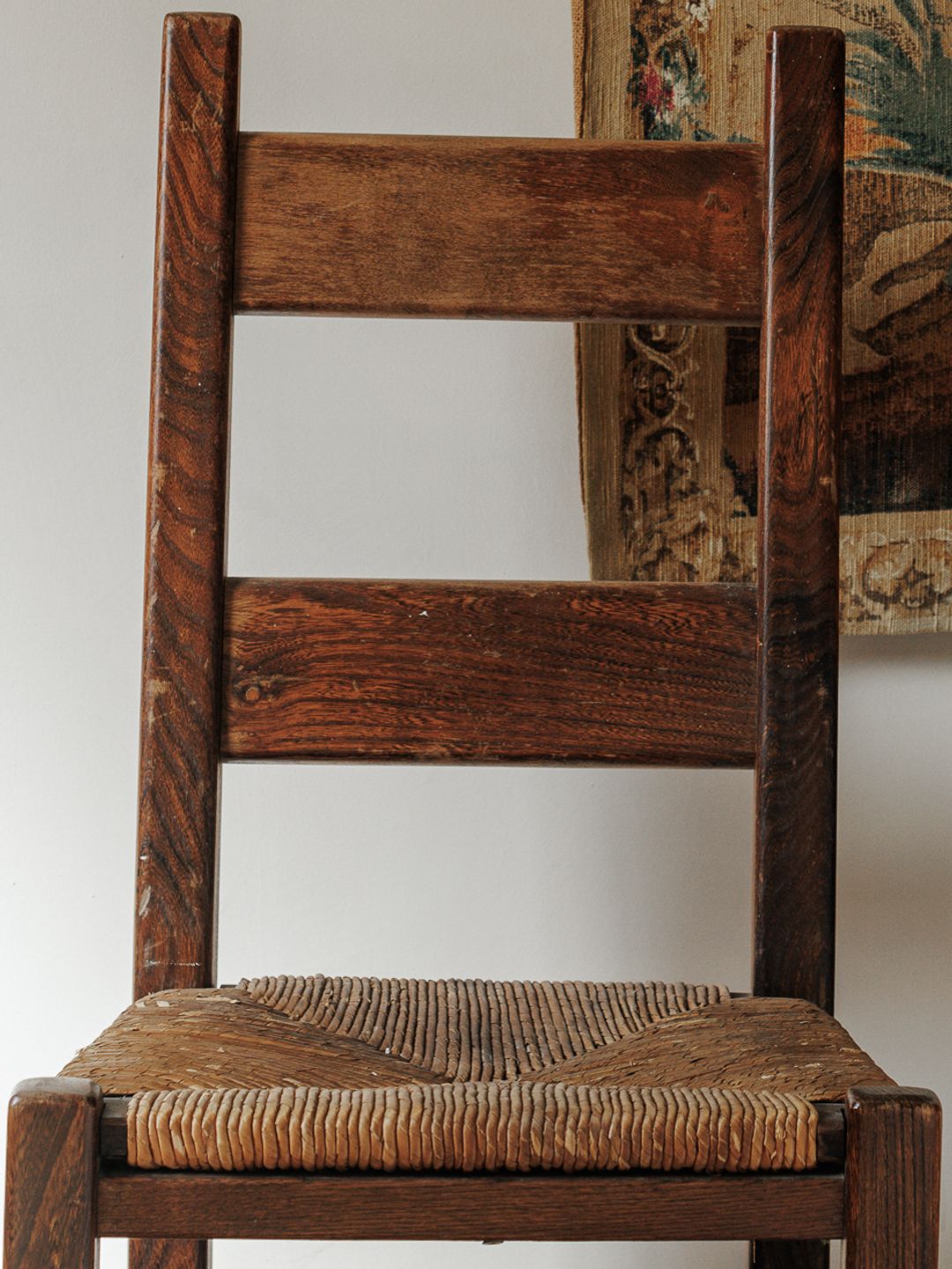 Midcentury Rush Chair