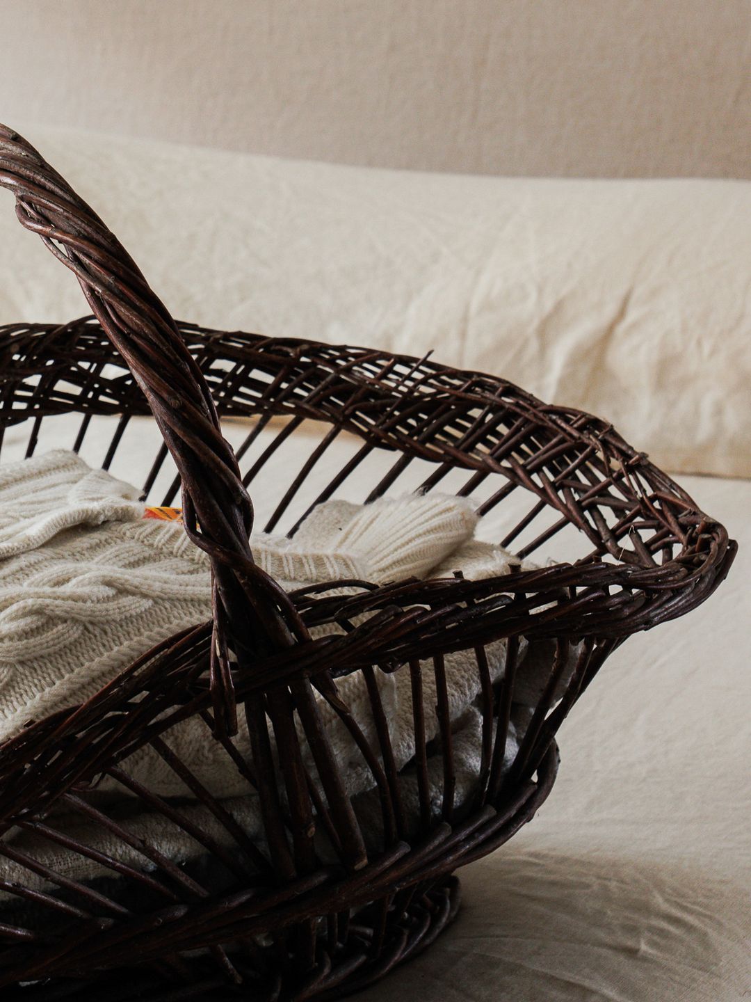 Large Blanket Basket