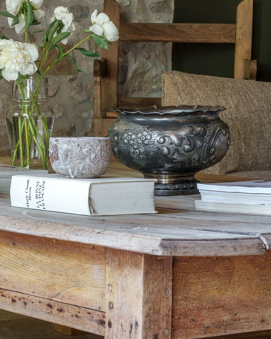 Large Silver Pot