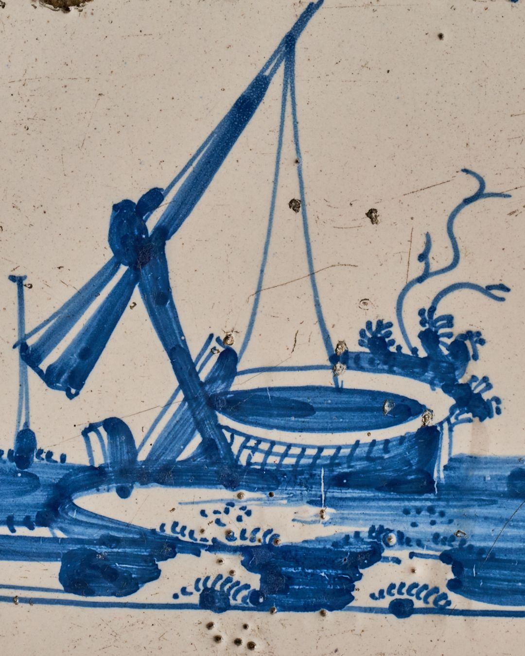 18th c. Delft Tile
