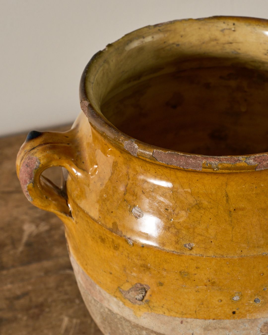 Yellow Confit Pot
