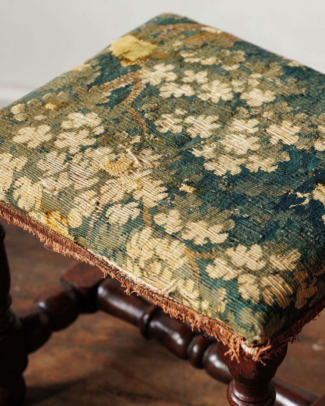 17th c. Tapestry Stool - I
