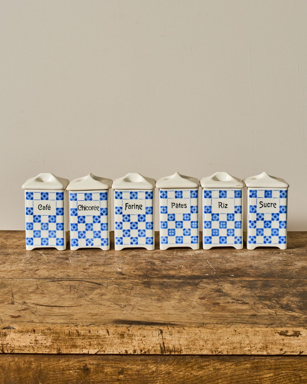 Large French Canister - Set of 6