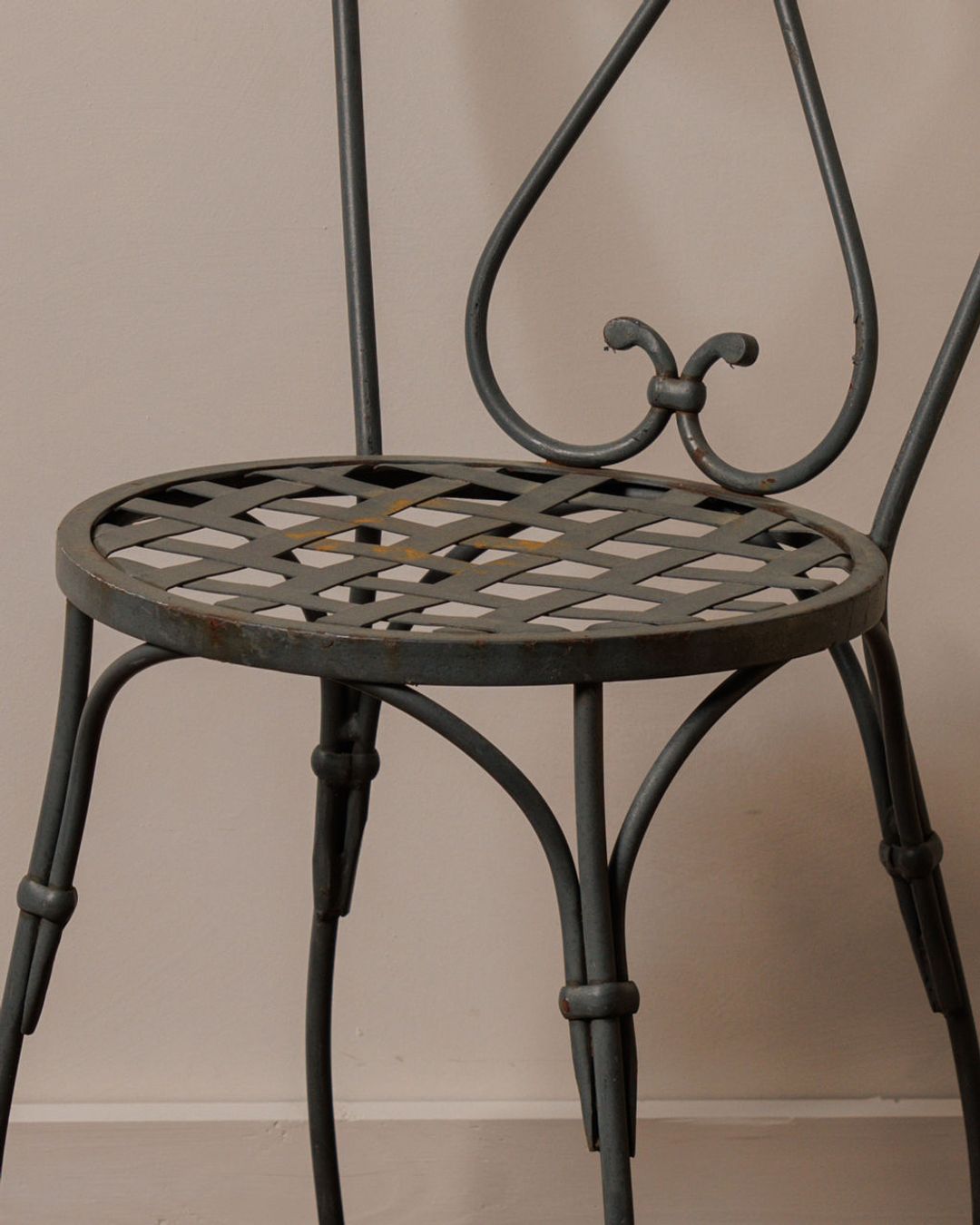 Black Vintage Garden Chair