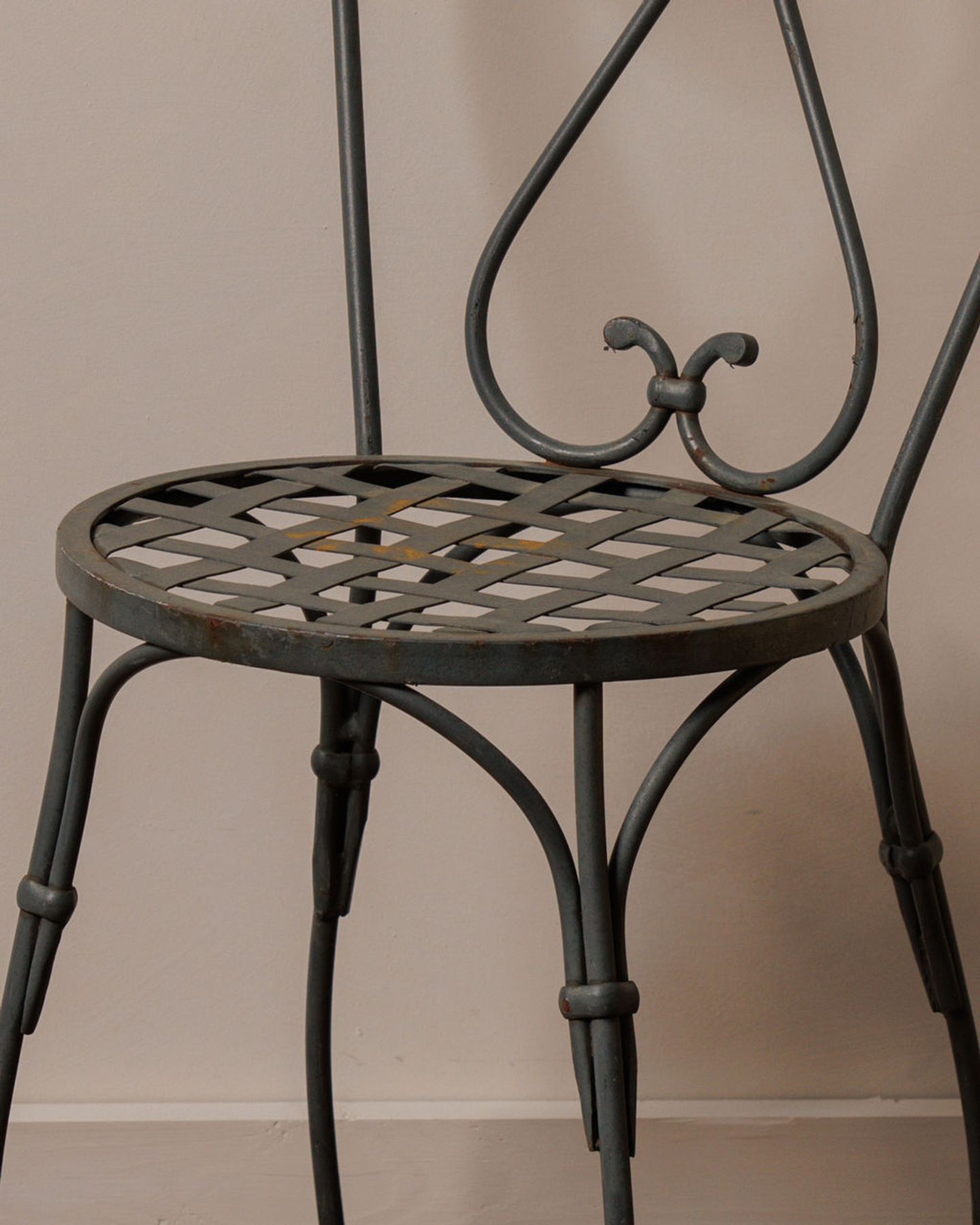 Black Vintage Garden Chair