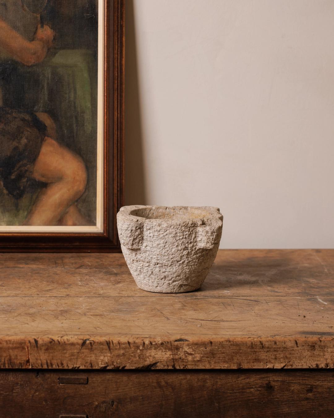 Patina Spanish Marble Mortar