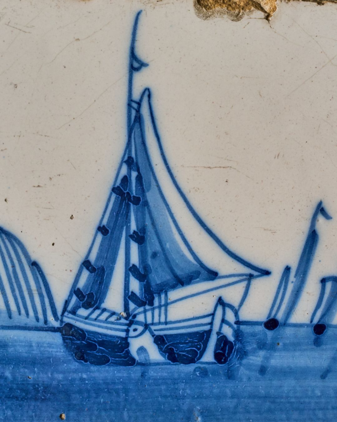 18th c. Delft Tile