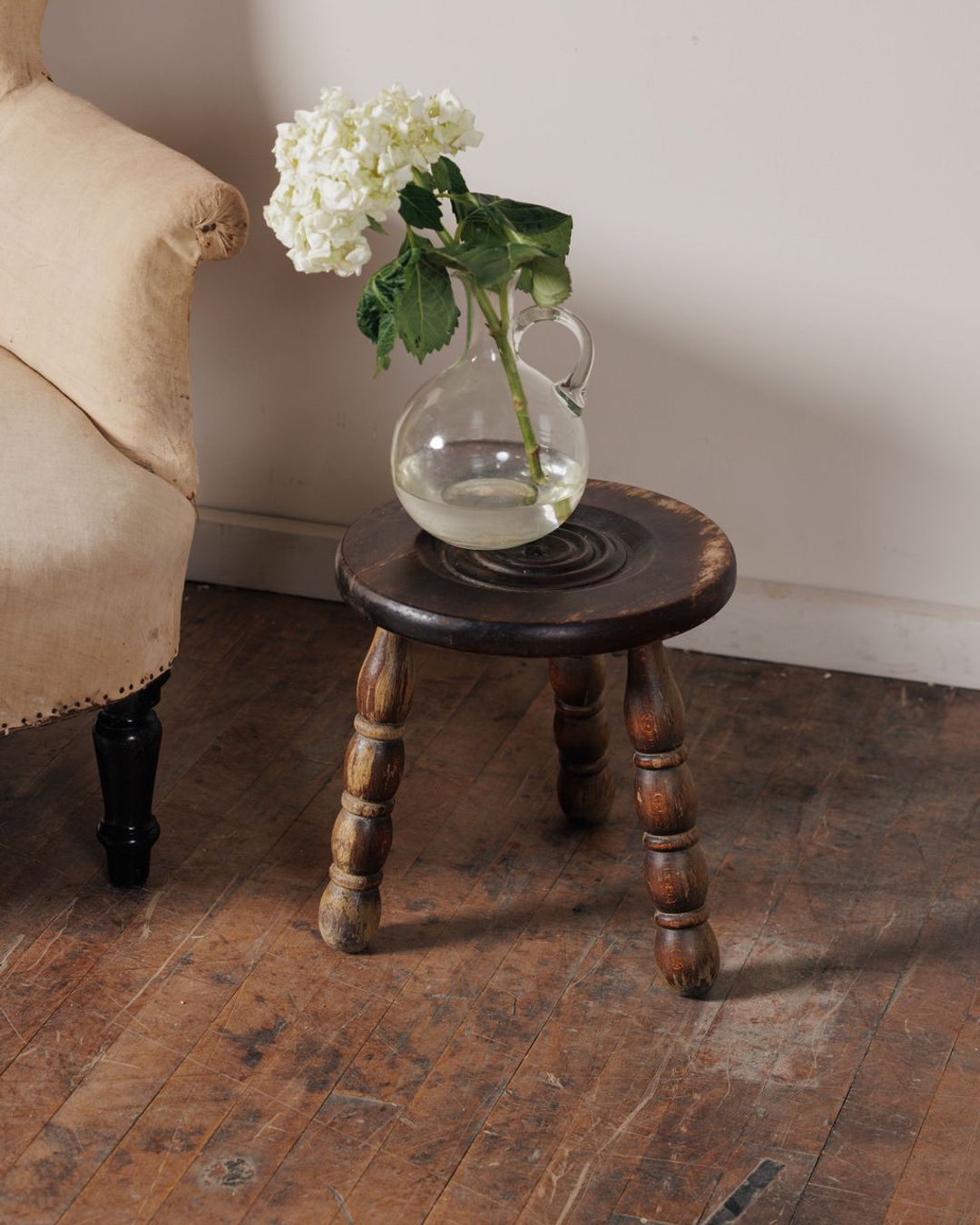 French Bobbin Stool