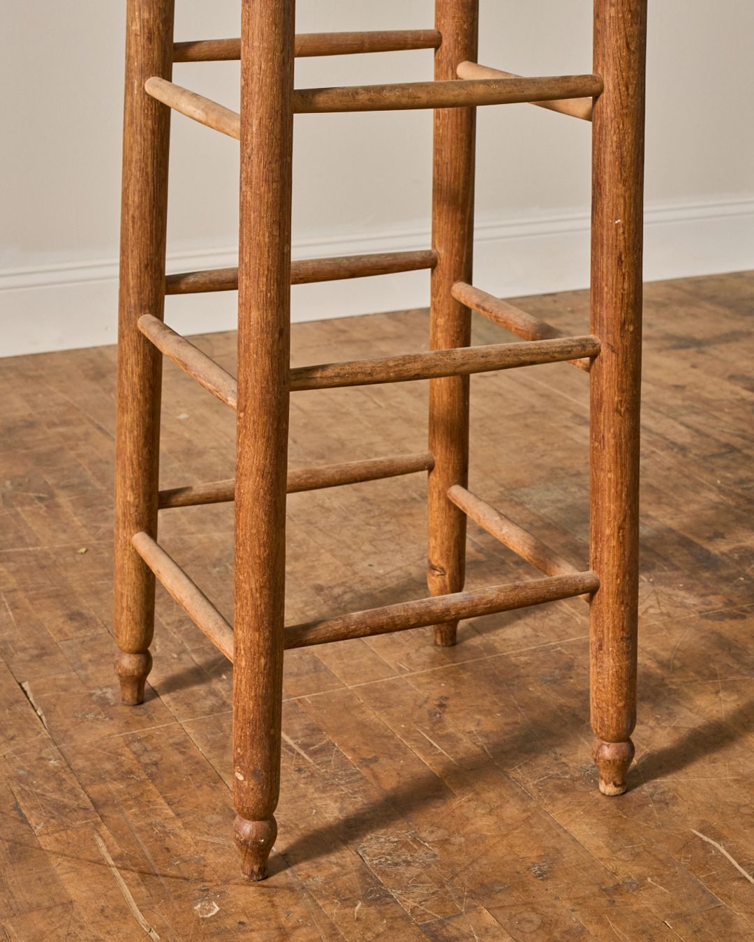 Tall Fench Rush Stool