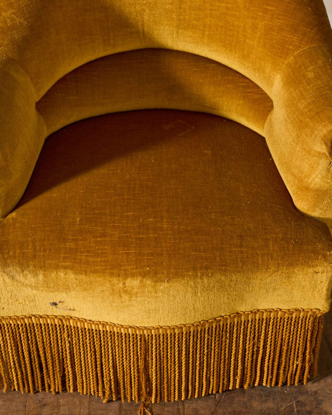 Mustard Toad Chair