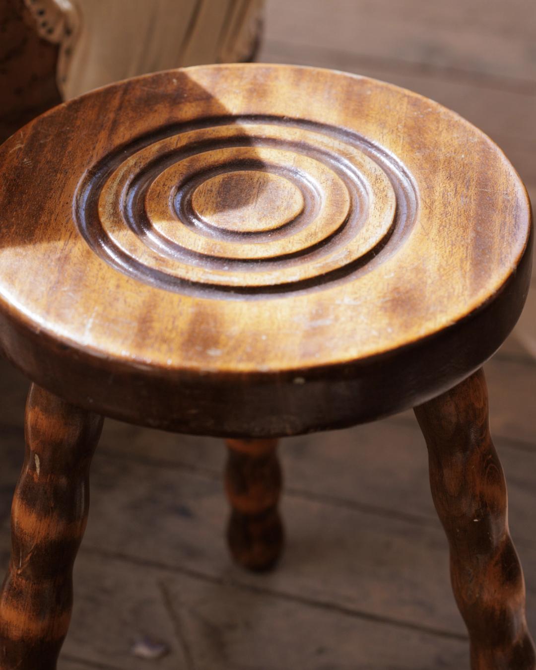 French Tripod Stool