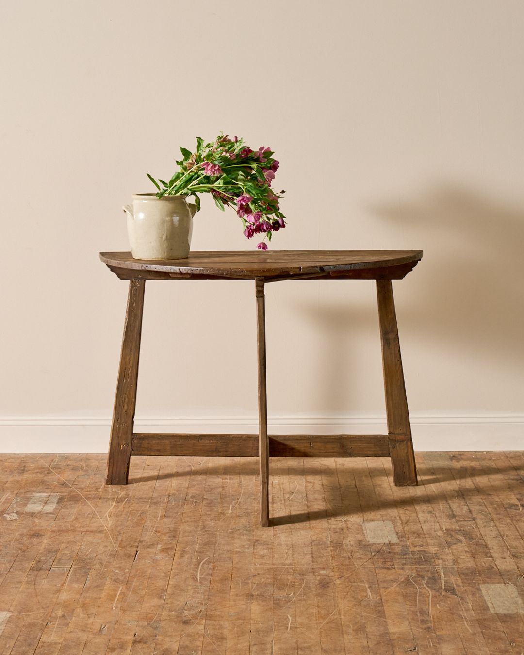 Spanish Demi Lune Table