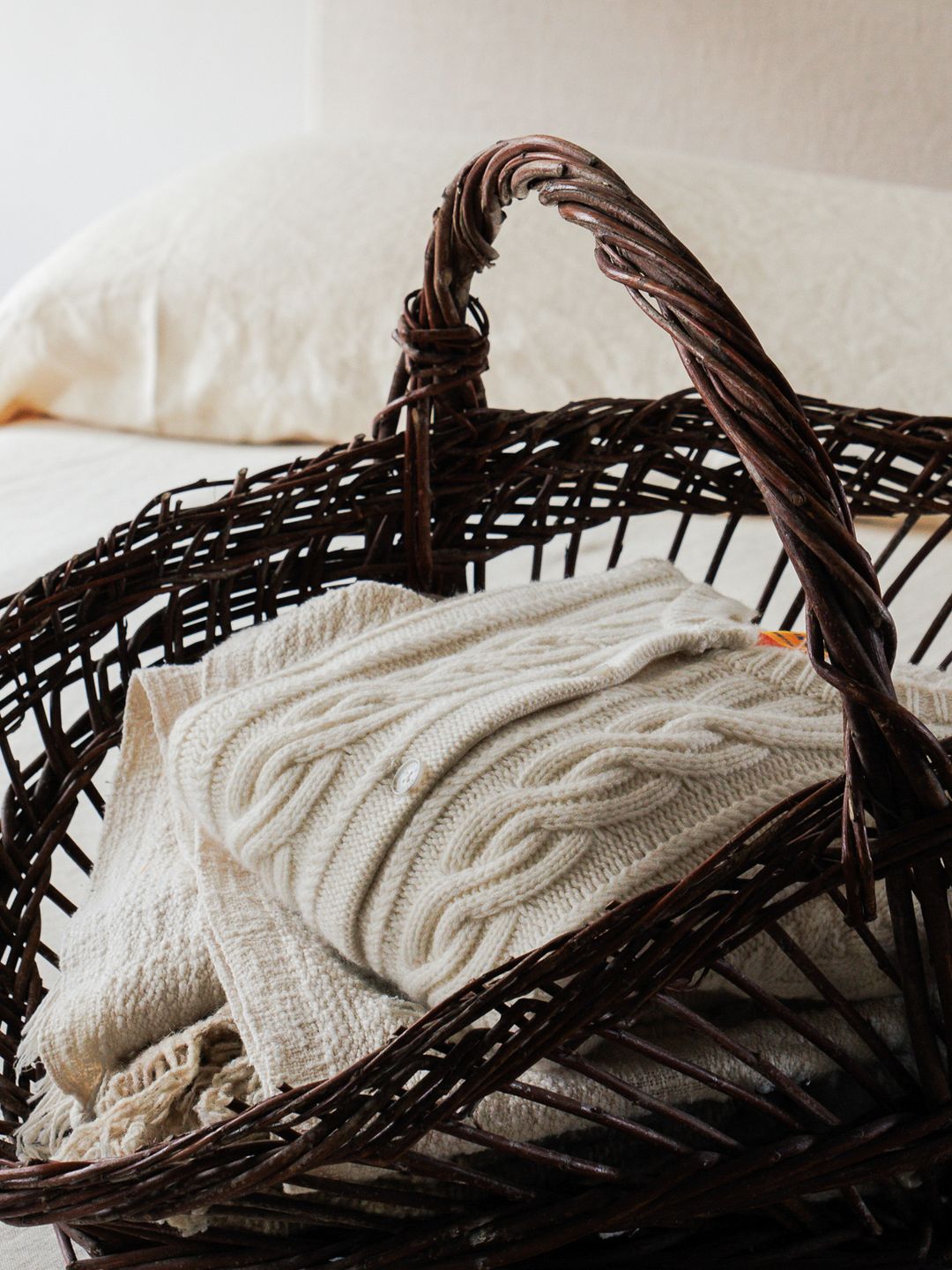 Large Blanket Basket