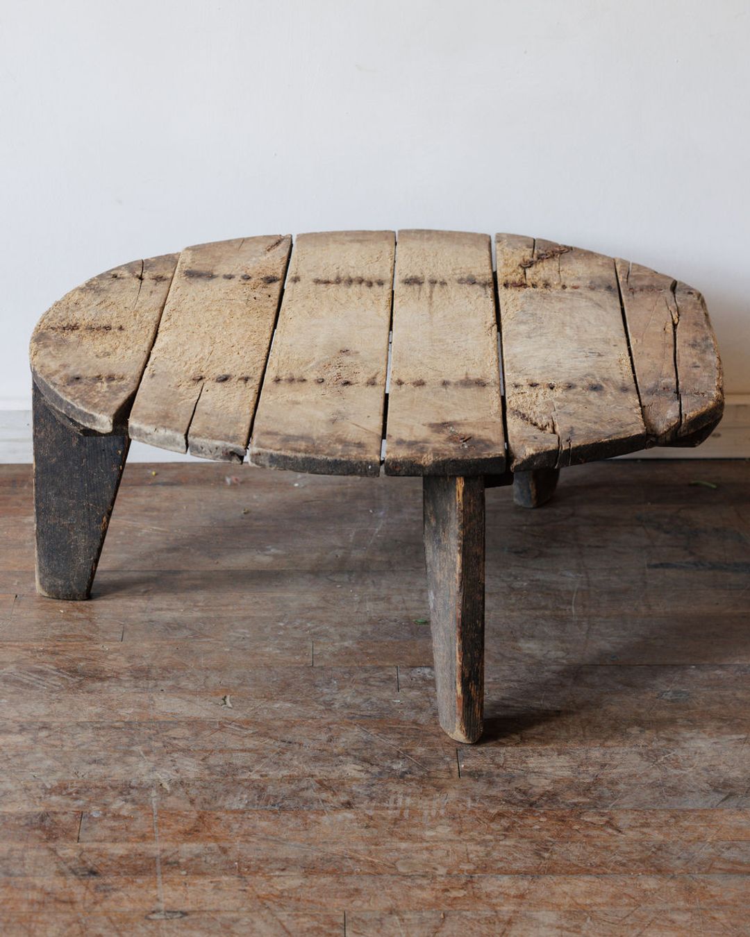 Round Romanian Farm Table - III